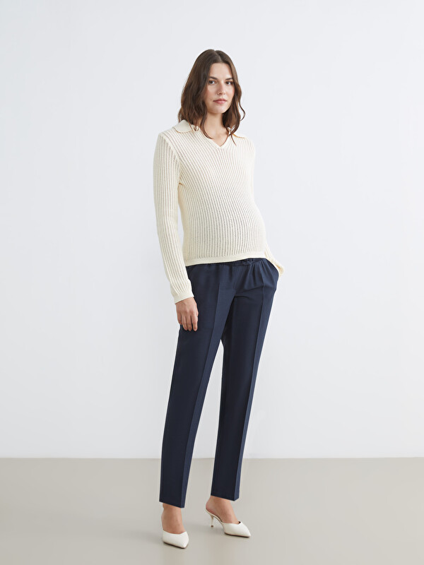 LCW Comfort Elastic Waist Carrot Fit Women's Trousers
