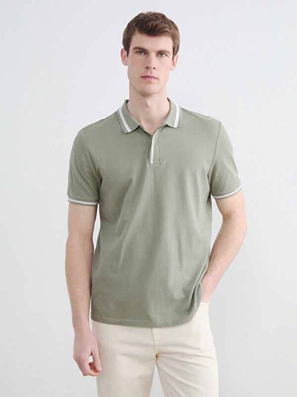 LCWAIKIKI Classic Polo Collar Pique Men's T-Shirt