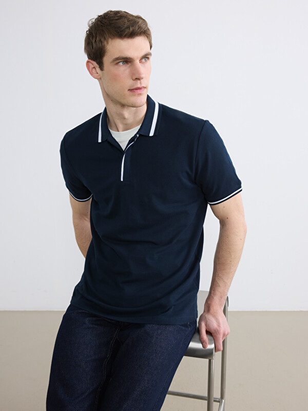 LCWAIKIKI Classic Polo Collar Pique Men's T-Shirt