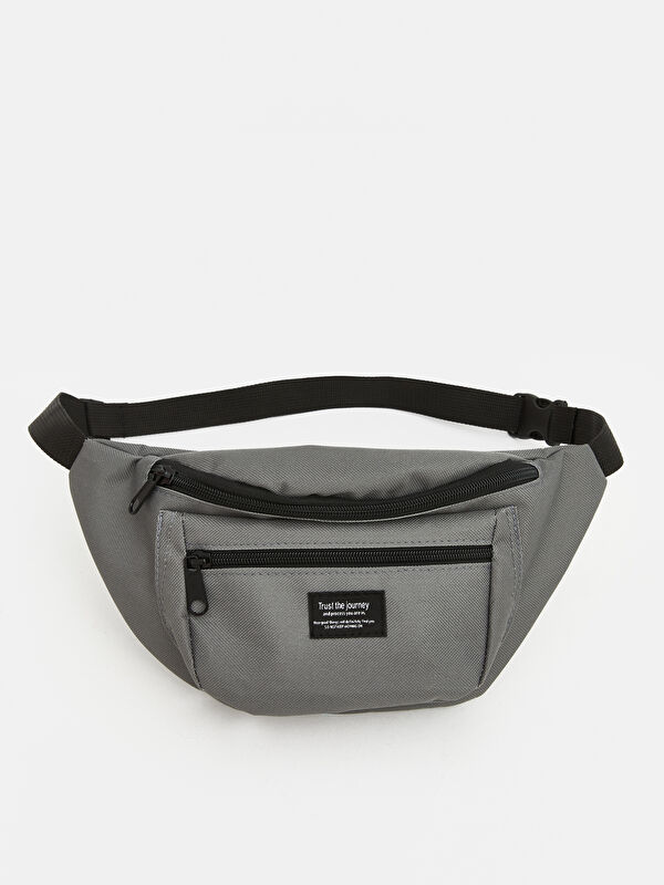 LCW ACCESSORIES Çift Fermuarlı Erkek Bel Çantası