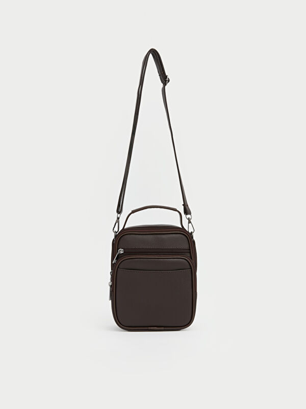 LCW ACCESSORIES Derİ Görünümlü Erkek Omuz Çantası