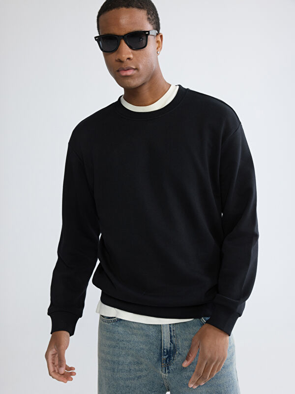 XSIDE Mann SCHWARZ Sweatshirt