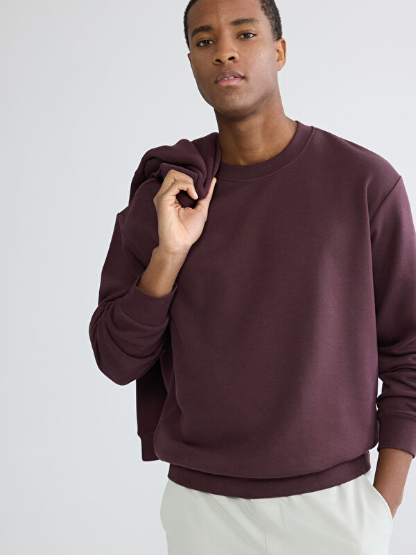 XSIDE Man PLUM Sweatshirt