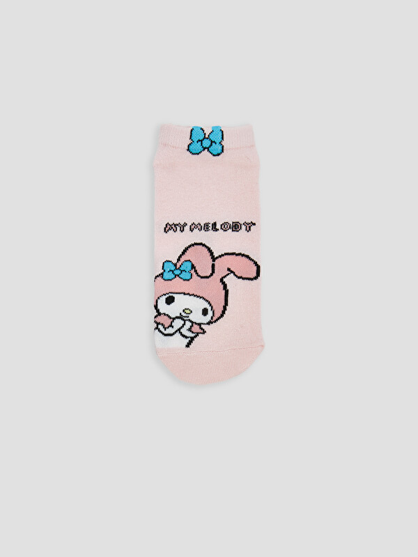 LCW Kids My Melody Desenli Kız Çocuk Patik Çorap