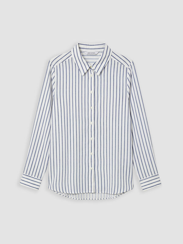 LCW EVERYDAY Striped Loose Fit Women's Shirt