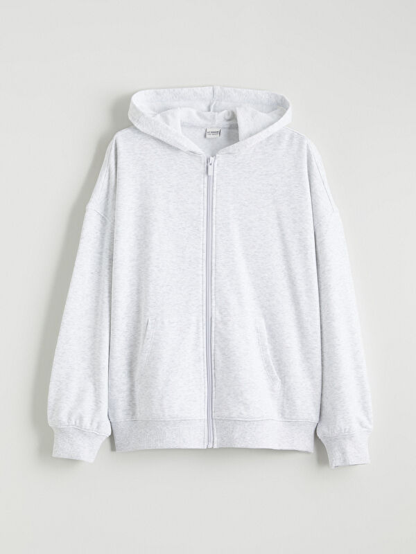 LCW Kids Sweat à capuche zippé pour fille
