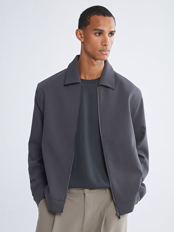 LCW Vision Shirt Collar Men's Jacket