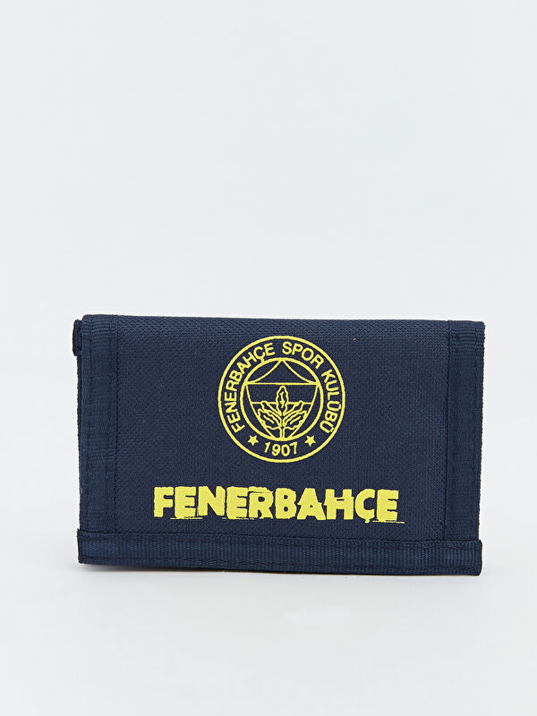 LCW ACCESSORIES Fenerbahçe Baskılı Cırt Cırtlı Erkek Çocuk Cüzdan