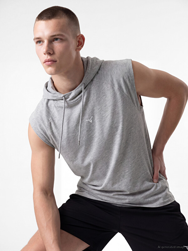 XSIDE ACTIVE Hooded Men's Athletic Tank Top
