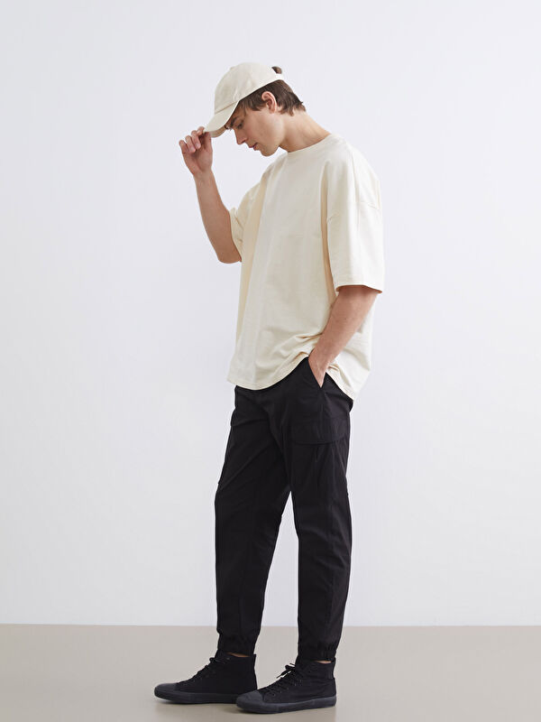 XSIDE Standart Kalıp Poplin Erkek Jogger Pantolon