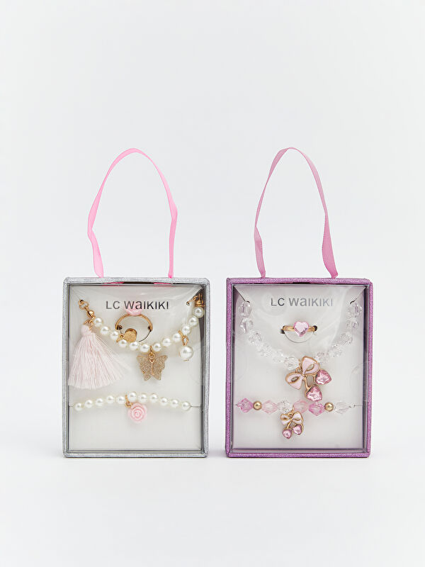 LCW JOY Girls' Necklace Set