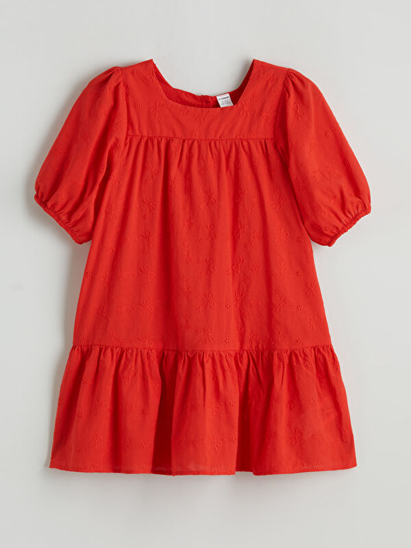 LCW Kids Patterned Girls' Jersey Dress