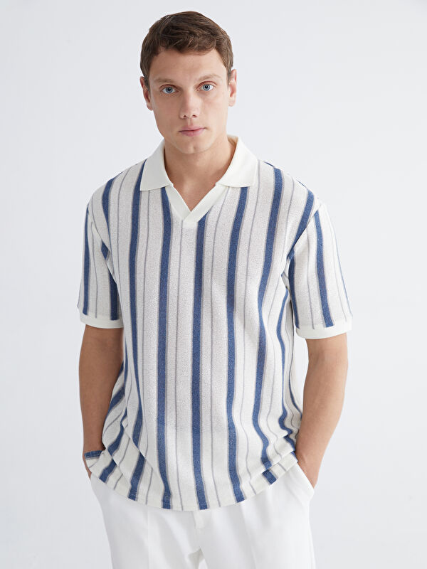 LCW Vision Man INDIGO T-Shirt