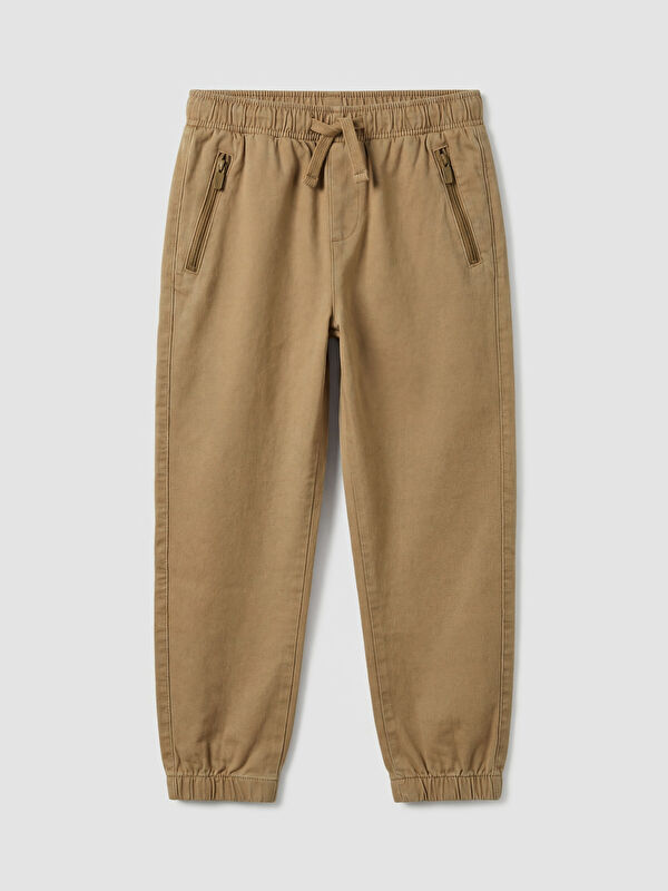 LCW Kids Pantalon de jogging garçon en gabardine à coupe ample