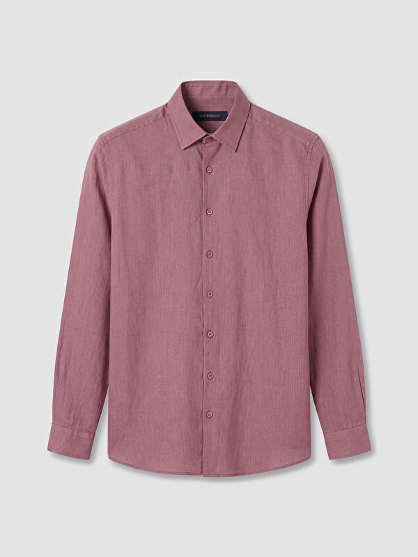 SOUTHBLUE Regular Fit %100 Keten Erkek Gömlek
