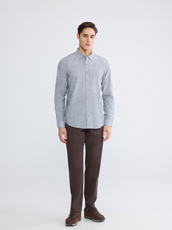 LCWAIKIKI Classic Standard Fit Gabardine Men's Chino Trousers