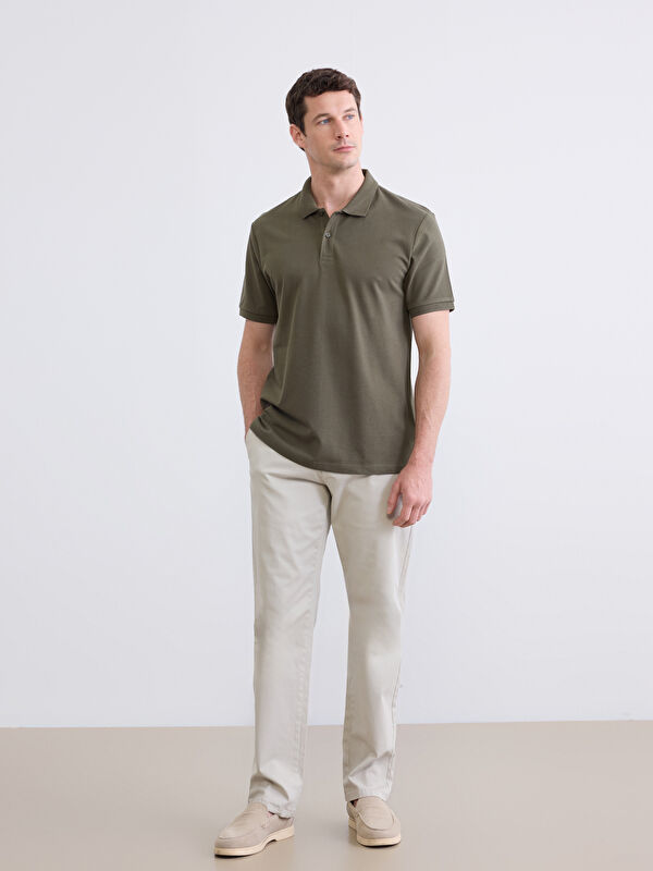 LCWAIKIKI Classic Regular Fit Gabardine Men's Chino Trousers