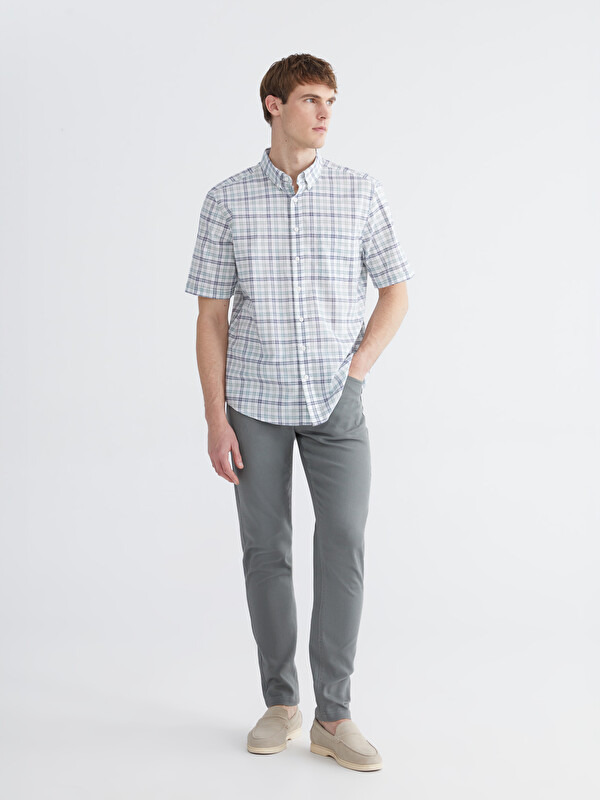 LCWAIKIKI Classic Slim Fit Gabardine Men's Chino Trousers