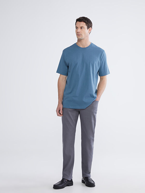 LCWAIKIKI Classic Dar Kalıp Gabardin Erkek Chino Pantolon