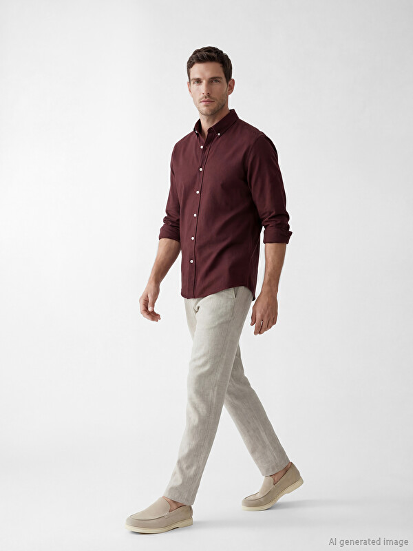 LCWAIKIKI Classic Muške chino pantalone regularnog kroja