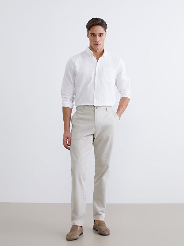 LCWAIKIKI Classic Dar Kalıp Erkek Chino Pantolon