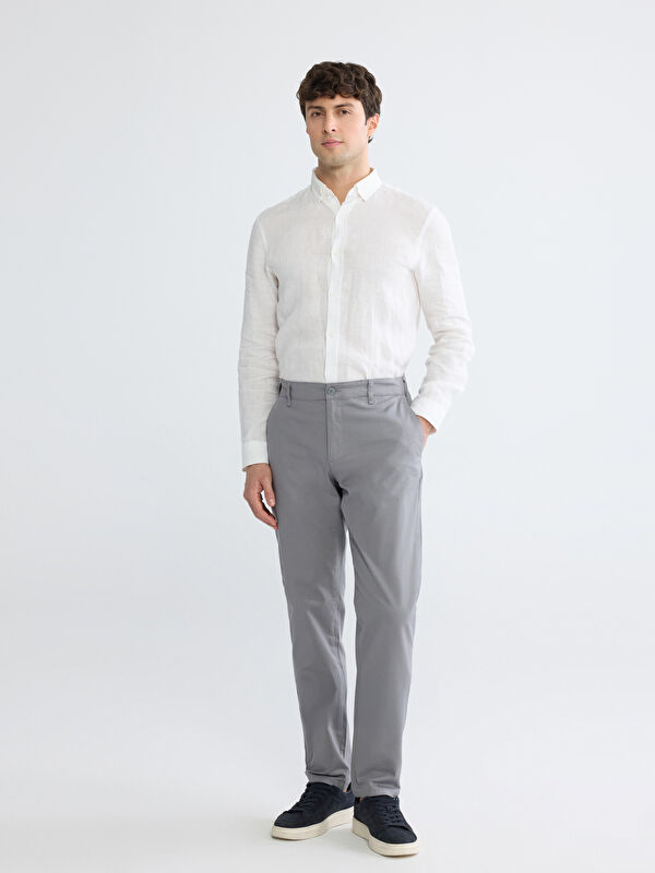 LCWAIKIKI Classic Dar Kalıp Erkek Chino Pantolon