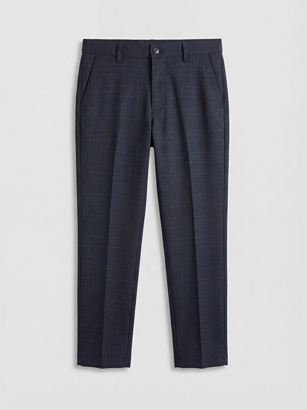 SOUTHBLUE Karierte Regular Fit Herrenhose