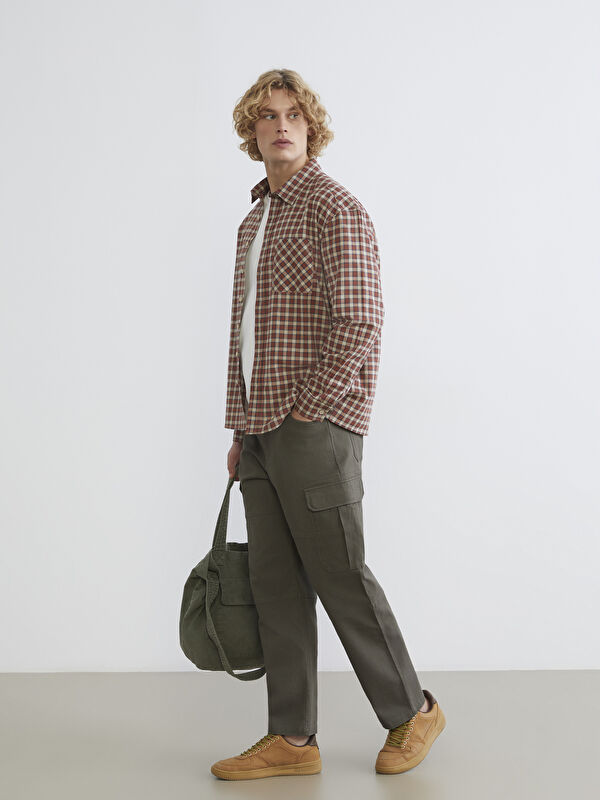 XSIDE Man KHAKI Cargo Trousers