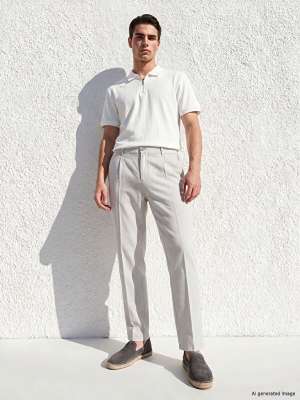 LCWAIKIKI Classic Regular Fit Erkek Chino Pantolon