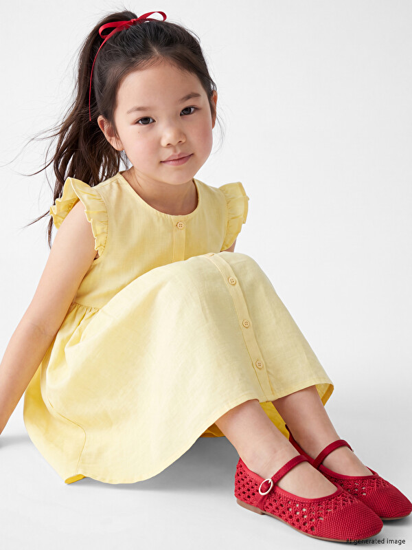 LCW Kids Frilled Girls' Dress