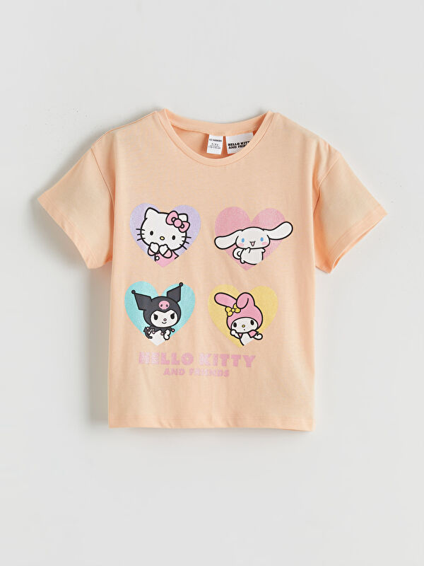 LCW Kids تيشيرت للبنات مطبوع Hello Kitty