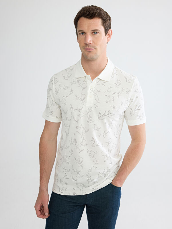 LCWAIKIKI Classic Man BEIGE T-Shirt