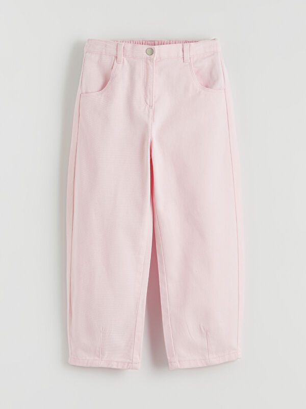LCW Kids Girls' Loose Fit Trousers