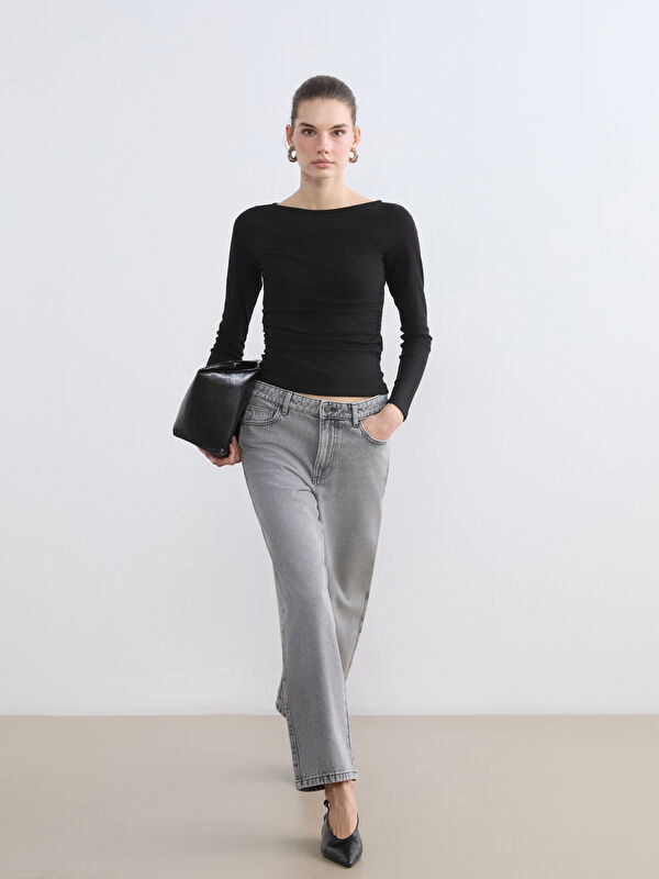 LCW Jeans جينز بقصة صديق للسيدات