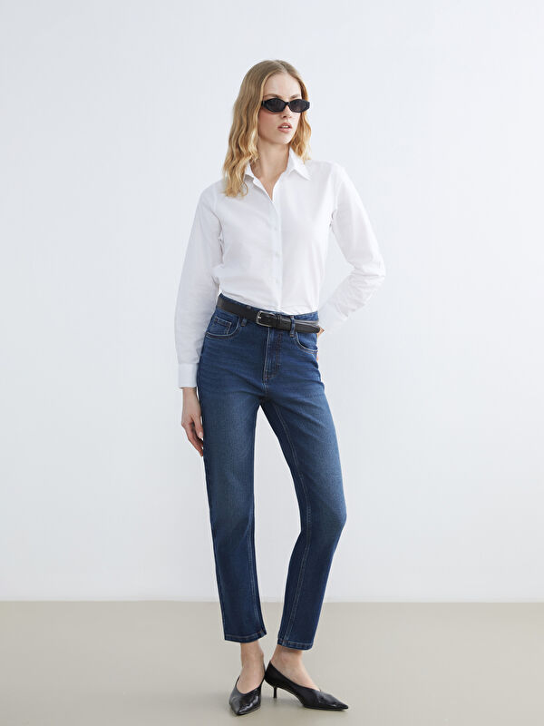 LCW Jeans سروال جينز نسائي موم فيت