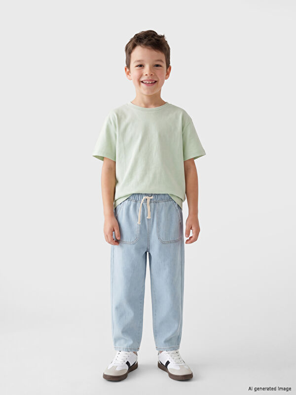 LCW Kids Elastic Waist Boys' Jeans