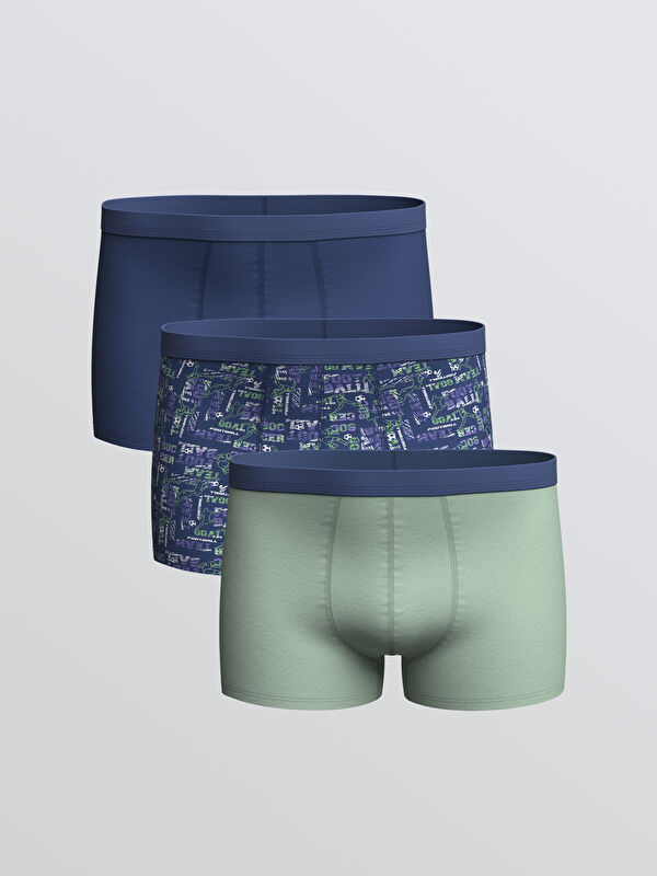 LCW Kids Erkek Çocuk Boxer 3'lü