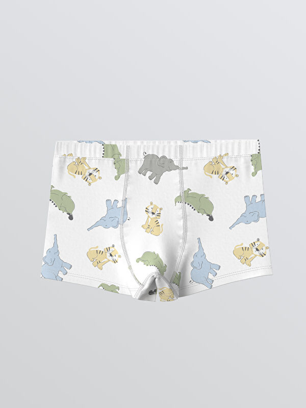 LCW Kids Baskılı Erkek Çocuk Boxer