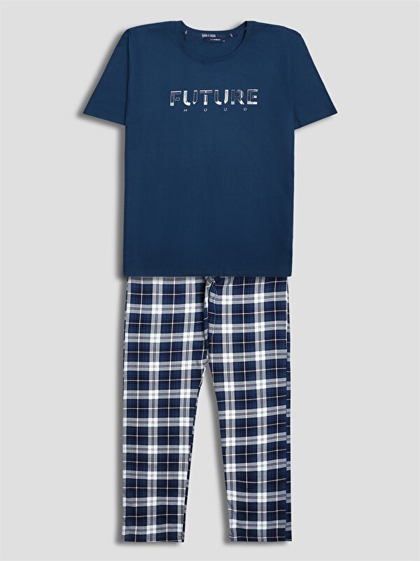 LC WAIKIKI Ekose Erkek Pijama Takımı