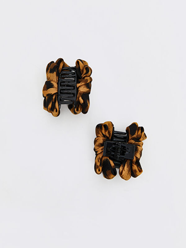 LCW JOY Leopard Print Women's Claw Clip 2 Pack
