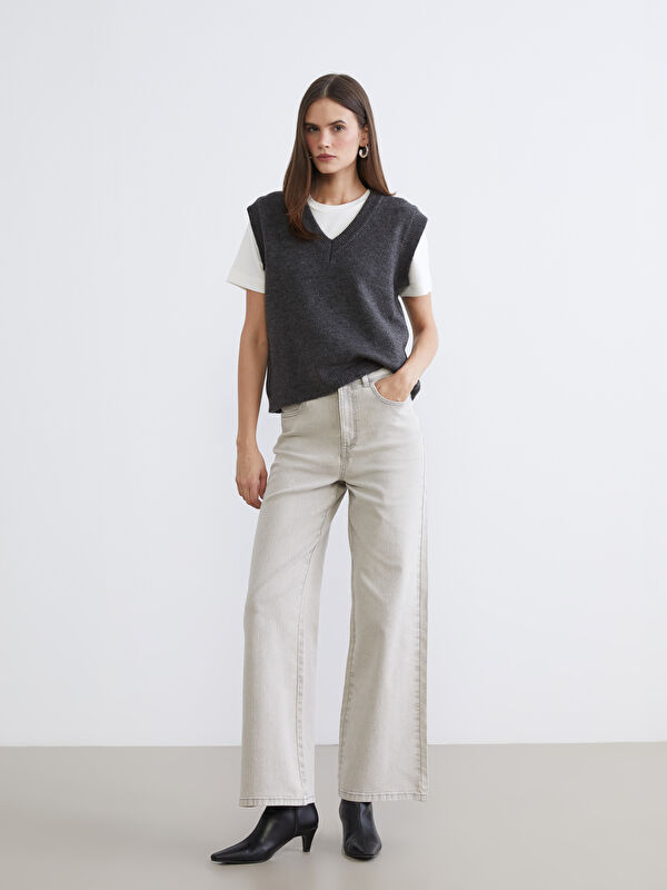 LCWAIKIKI Classic Women's Wide Leg Jean