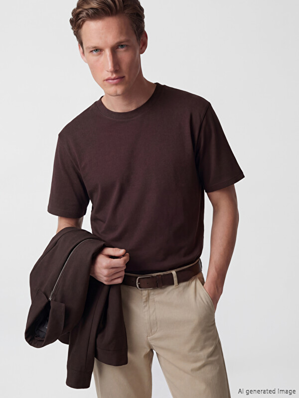 SOUTHBLUE Regular Fit Thick Fabric T-shirt /03