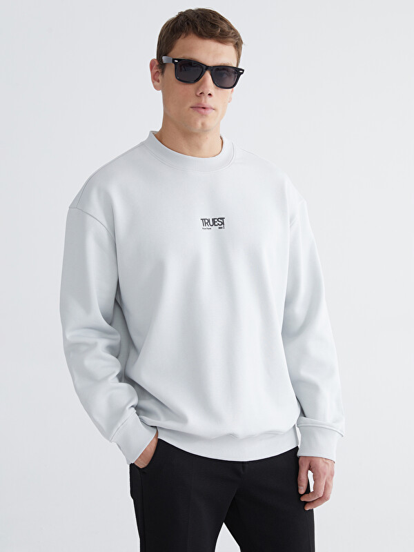 LCW Vision Sweat-shirt pour Hommes à Col Rond
