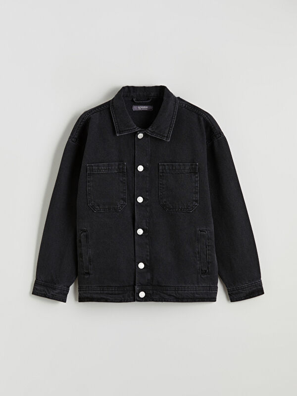 LCW Kids Erkek Çocuk Jean Ceket