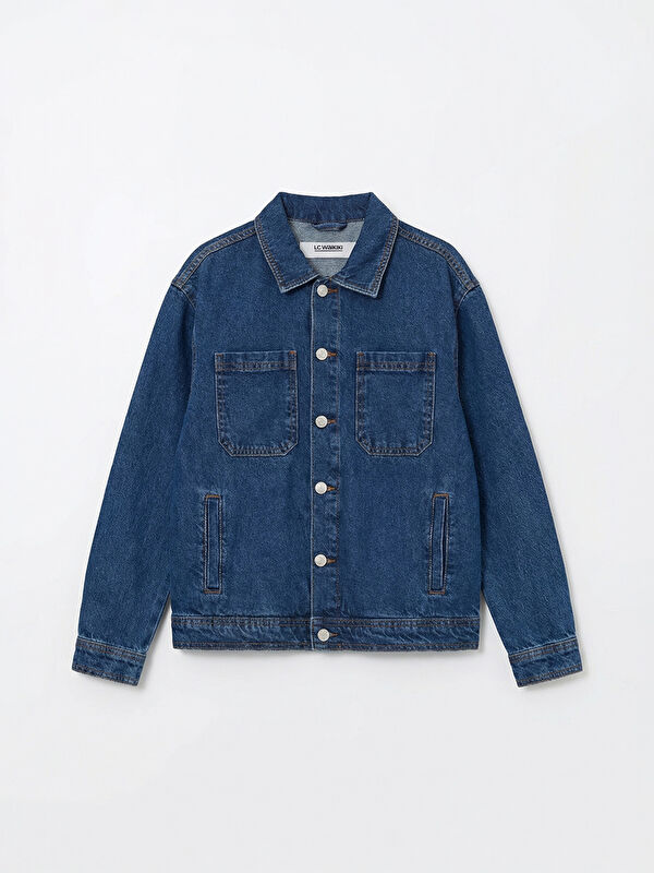 LCW Kids Erkek Çocuk Jean Ceket