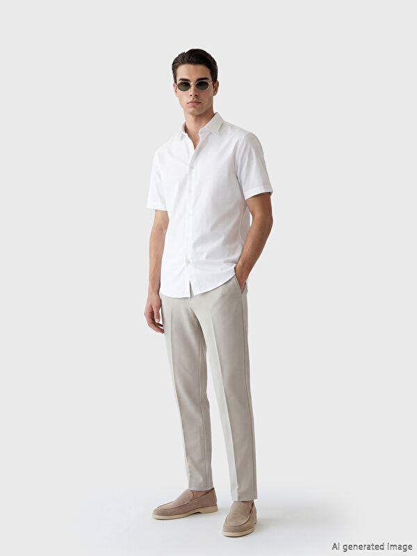 LCW Vision Men's Slim Fit Trousers