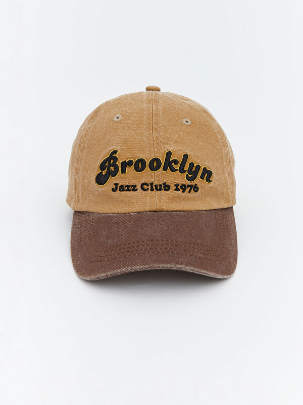 LCW ACCESSORIES Brooklyn Nakışlı Erkek Kep Şapka