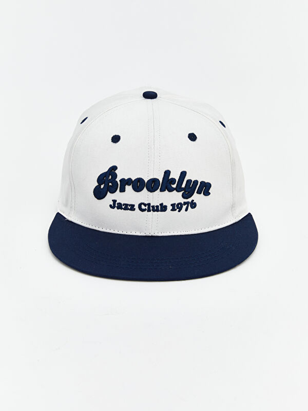 LCW ACCESSORIES Men's Bucket Hat with Lettering Embroidery