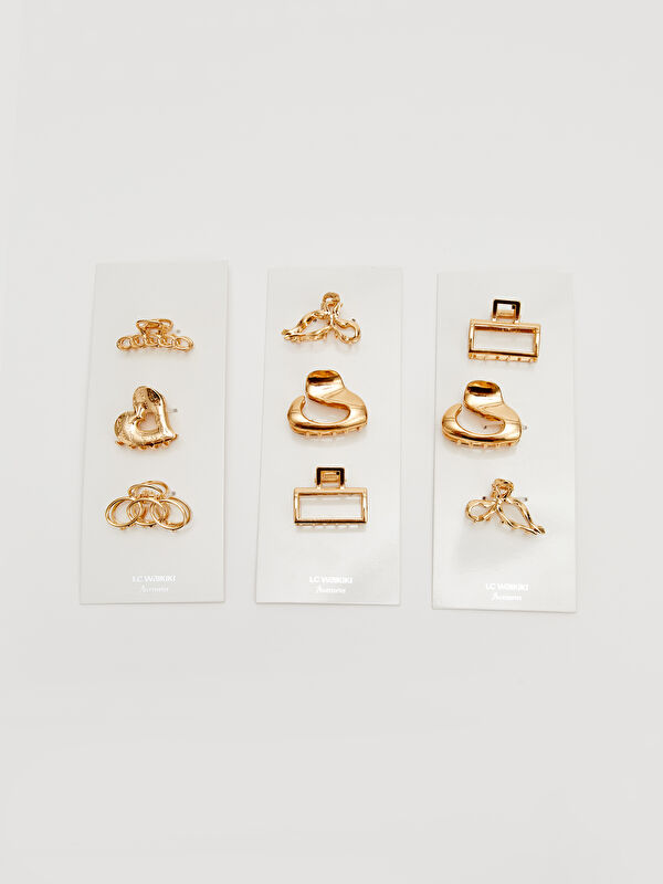 LCW JOY Women's Claw Clip Set of 3