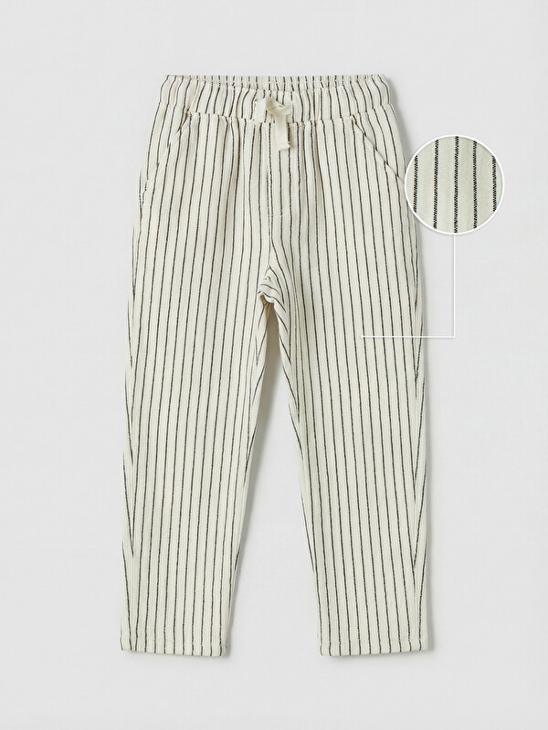 LCW Kids Striped Boys' Trousers